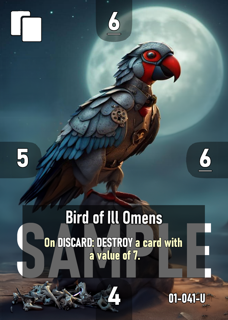 	LOYALTY TCG 	Bird of Ill-Omens	